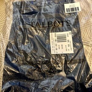 Talbots Women's Straight Leg Jeans in Dark Blue